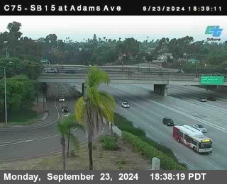 SB 15 at Adams Ave (On Ramp)