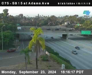 SB 15 at Adams Ave (On Ramp)