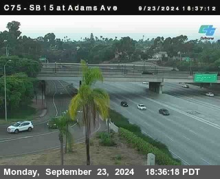 SB 15 at Adams Ave (On Ramp)