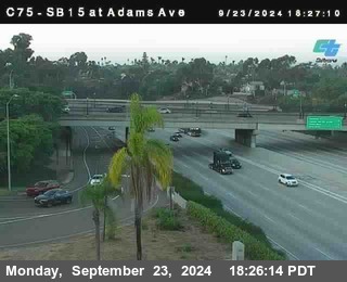 SB 15 at Adams Ave (On Ramp)