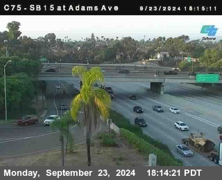 SB 15 at Adams Ave (On Ramp)