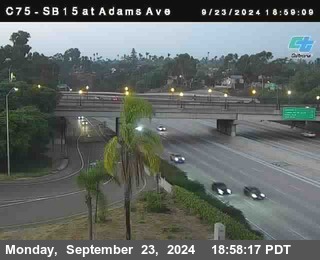 SB 15 at Adams Ave (On Ramp)