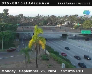 SB 15 at Adams Ave (On Ramp)