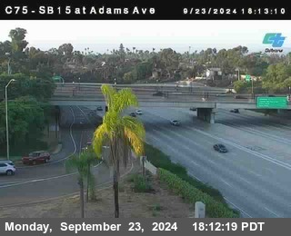 SB 15 at Adams Ave (On Ramp)