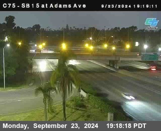 SB 15 at Adams Ave (On Ramp)