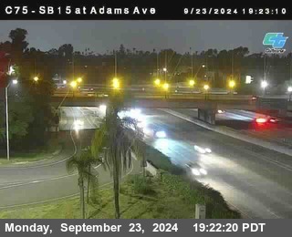 SB 15 at Adams Ave (On Ramp)