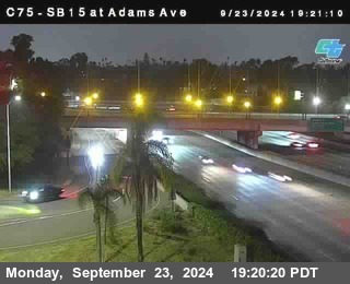 SB 15 at Adams Ave (On Ramp)