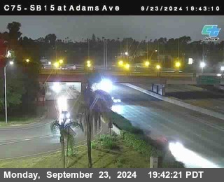 SB 15 at Adams Ave (On Ramp)