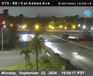 SB 15 at Adams Ave (On Ramp)