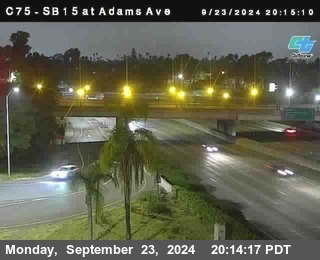 SB 15 at Adams Ave (On Ramp)