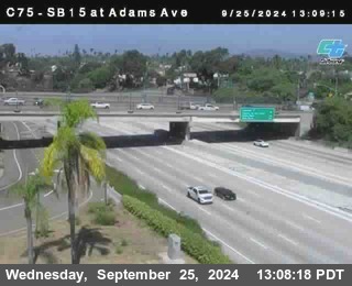 SB 15 at Adams Ave (On Ramp)