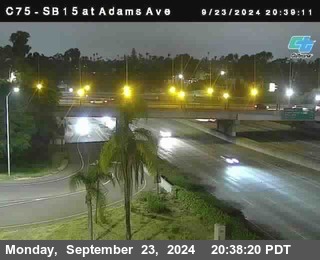 SB 15 at Adams Ave (On Ramp)