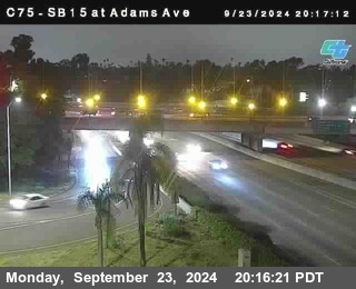 SB 15 at Adams Ave (On Ramp)