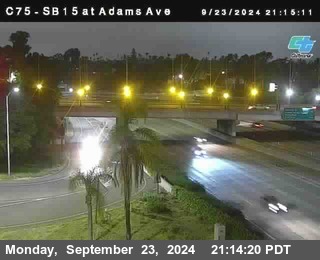 SB 15 at Adams Ave (On Ramp)