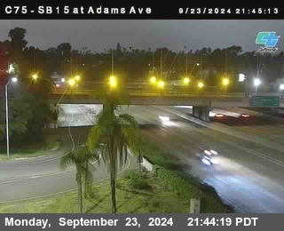 SB 15 at Adams Ave (On Ramp)