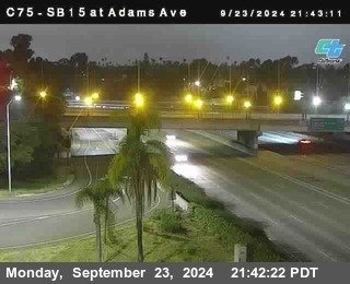 SB 15 at Adams Ave (On Ramp)