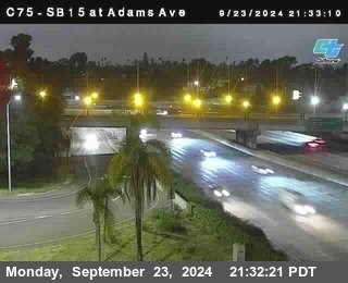 SB 15 at Adams Ave (On Ramp)