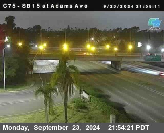 SB 15 at Adams Ave (On Ramp)