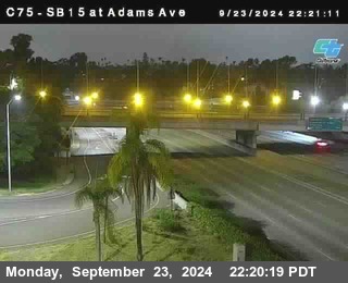 SB 15 at Adams Ave (On Ramp)