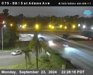 SB 15 at Adams Ave (On Ramp)