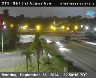 SB 15 at Adams Ave (On Ramp)