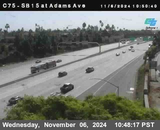 SB 15 at Adams Ave (On Ramp)