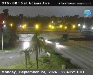 SB 15 at Adams Ave (On Ramp)