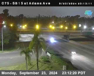 SB 15 at Adams Ave (On Ramp)