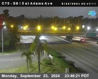 SB 15 at Adams Ave (On Ramp)