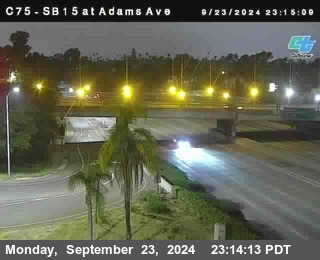 SB 15 at Adams Ave (On Ramp)