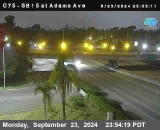 SB 15 at Adams Ave (On Ramp)