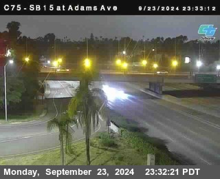 SB 15 at Adams Ave (On Ramp)