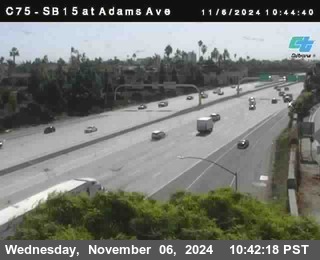 SB 15 at Adams Ave (On Ramp)