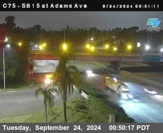 SB 15 at Adams Ave (On Ramp)