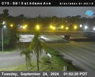 SB 15 at Adams Ave (On Ramp)