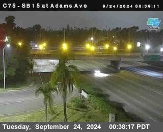 SB 15 at Adams Ave (On Ramp)