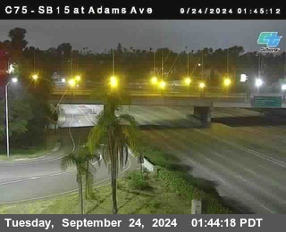 SB 15 at Adams Ave (On Ramp)