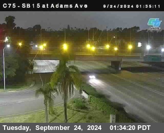 SB 15 at Adams Ave (On Ramp)