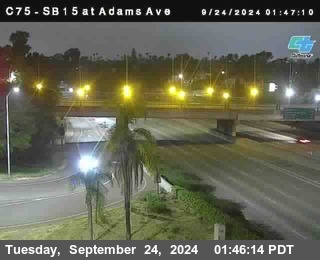 SB 15 at Adams Ave (On Ramp)