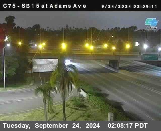 SB 15 at Adams Ave (On Ramp)