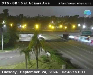 SB 15 at Adams Ave (On Ramp)