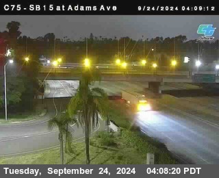 SB 15 at Adams Ave (On Ramp)