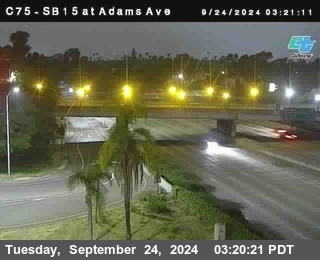 SB 15 at Adams Ave (On Ramp)