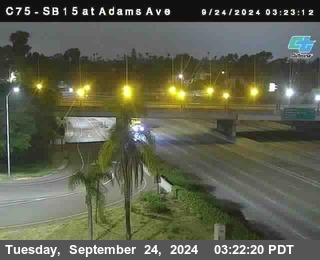 SB 15 at Adams Ave (On Ramp)