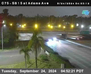 SB 15 at Adams Ave (On Ramp)