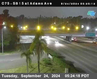 SB 15 at Adams Ave (On Ramp)