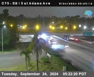 SB 15 at Adams Ave (On Ramp)