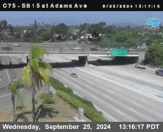 SB 15 at Adams Ave (On Ramp)