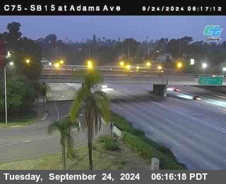 SB 15 at Adams Ave (On Ramp)