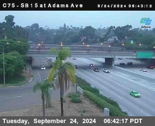 SB 15 at Adams Ave (On Ramp)